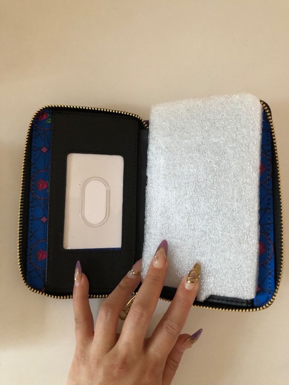 Disney Loungefly Beauty & The Beast Wallet - Picture 4 of 5